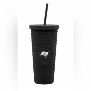 NEW - Tampa Bay Buccaneers 24oz. Logo Studded Tumbler in black